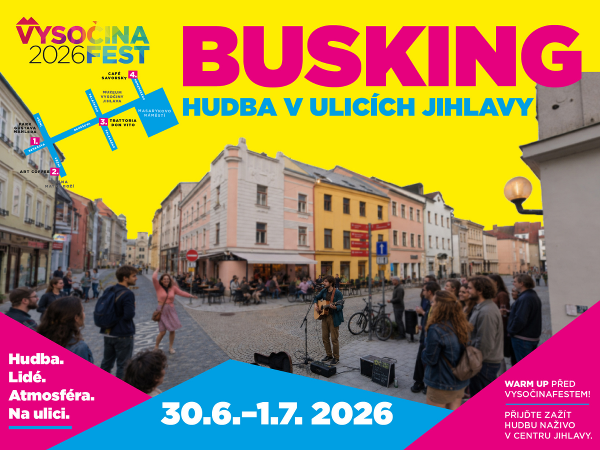 BUSKING | HUDBA V ULICÍCH JIHLAVY